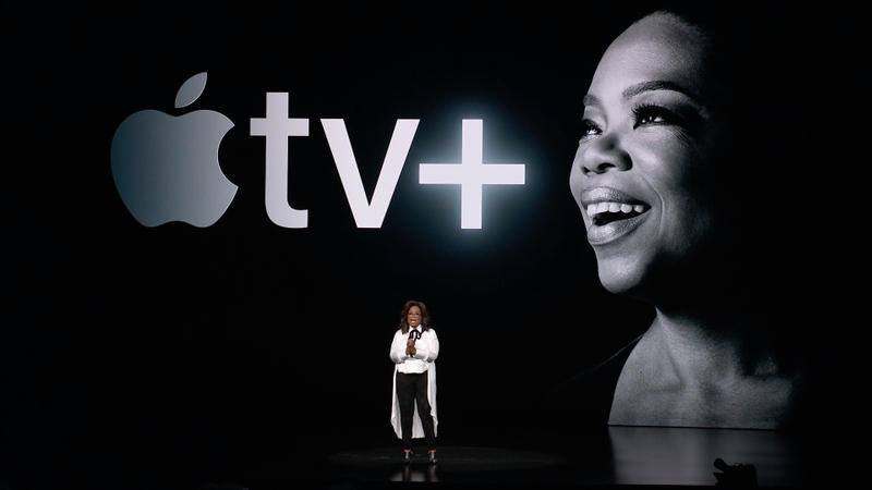 Oprah cerró el evento de Apple